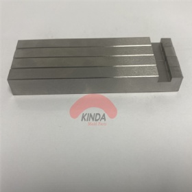 Steel hardened square cutting punches made by wire EDM