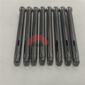 Special forming carbide punches with conical head DIN 9861 D  precision hardmetal punch with wire EDM shaped key falts