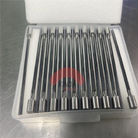 ISO 8020 Precision carbide punch with soldened steel head round piercing punch with ALCRN coating