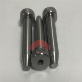 Round mold punch pins with inner thread