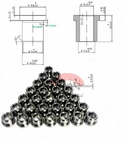 ISO 8977 Round die button with head Dayton standard matrixes